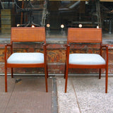 Jens Risom For Knoll Armchairs