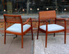 Jens Risom For Knoll Armchairs