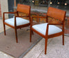 Jens Risom For Knoll Armchairs