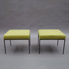 Chartreuse Paul McCobb Ottomans