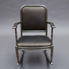 Brushed Steel Armchair Rocker Sheraton Series By Simmons