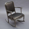 Brushed Steel Armchair Rocker Sheraton Series By Simmons