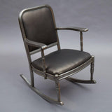Brushed Steel Armchair Rocker Sheraton Series By Simmons