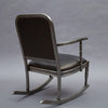 Brushed Steel Armchair Rocker Sheraton Series By Simmons