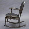 Brushed Steel Armchair Rocker Sheraton Series By Simmons