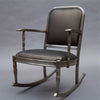 Brushed Steel Armchair Rocker Sheraton Series By Simmons