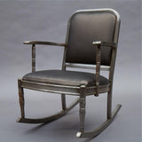Brushed Steel Armchair Rocker Sheraton Series By Simmons