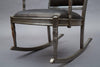 Brushed Steel Armchair Rocker Sheraton Series By Simmons