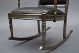 Brushed Steel Armchair Rocker Sheraton Series By Simmons