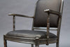 Brushed Steel Armchair Rocker Sheraton Series By Simmons
