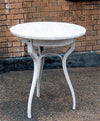 White Marble Café Table