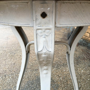 White Marble Café Table