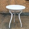 White Marble Café Table