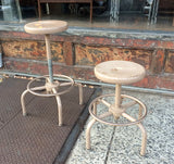 Painted Metal Stools