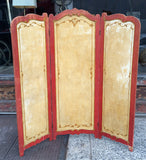 Hand-Painted Double Sided Screen Divider