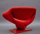 Ribbon Chair And Ottoman By Pierre Paulin For Artifort