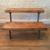 Cast Iron And Maple Block Bleachers