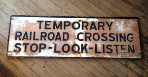 Railroad Sign