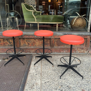 Retro Bar Stool Set