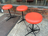 Retro Bar Stool Set