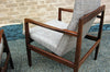 Jens Risom His And Hers Lounge Chairs