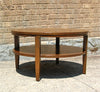 Tiered Oak Coffee Table