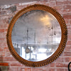 Round Gilded Mirror