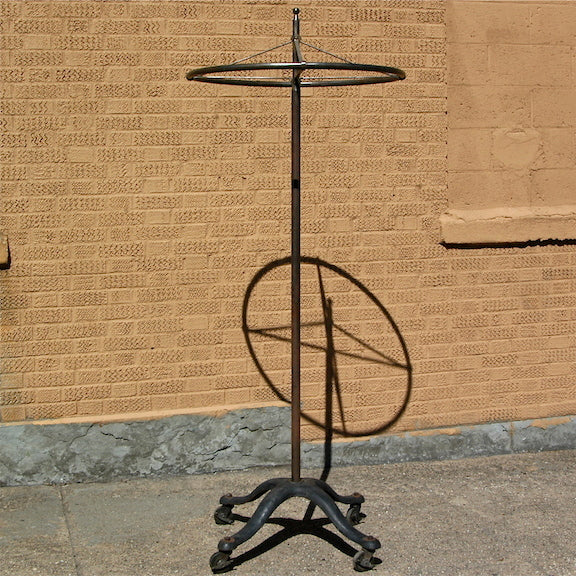 Vintage antique garment rounder rack – cityFoundry