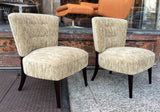 Velvet Slipper Chairs