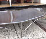 Steel Chaise Lounge