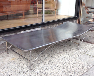 Steel Chaise Lounge