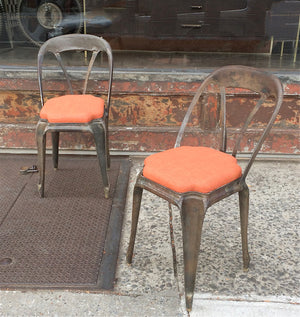 Original Tolix Café Chairs By Xavier Pauchard