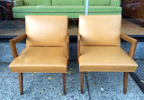 Vinyl Armchairs