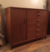 Walnut Highboy Dresser
