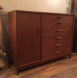 Walnut Highboy Dresser