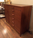 Walnut Highboy Dresser