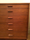 Walnut Highboy Dresser