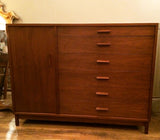 Walnut Highboy Dresser