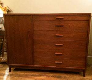 Walnut Highboy Dresser