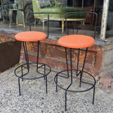 Rare Frederick Weinberg Bar Stools