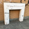 White Art Deco Mantel