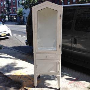 Petite Painted Apothecary Cabinet