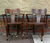 Oak Library Chairs