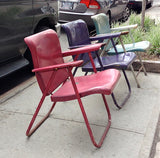 Russel Wright Folding Chairs