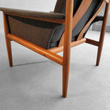 Scandinavian Modern Teak Lounge Chair By Grete Jalk