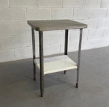 Antique Industrial Apothecary Prep Table