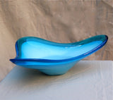 Sculptural Glass Bowl