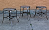 Brushed Steel Toledo stools