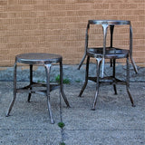 Brushed Steel Toledo stools