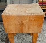 Butcher Block Table